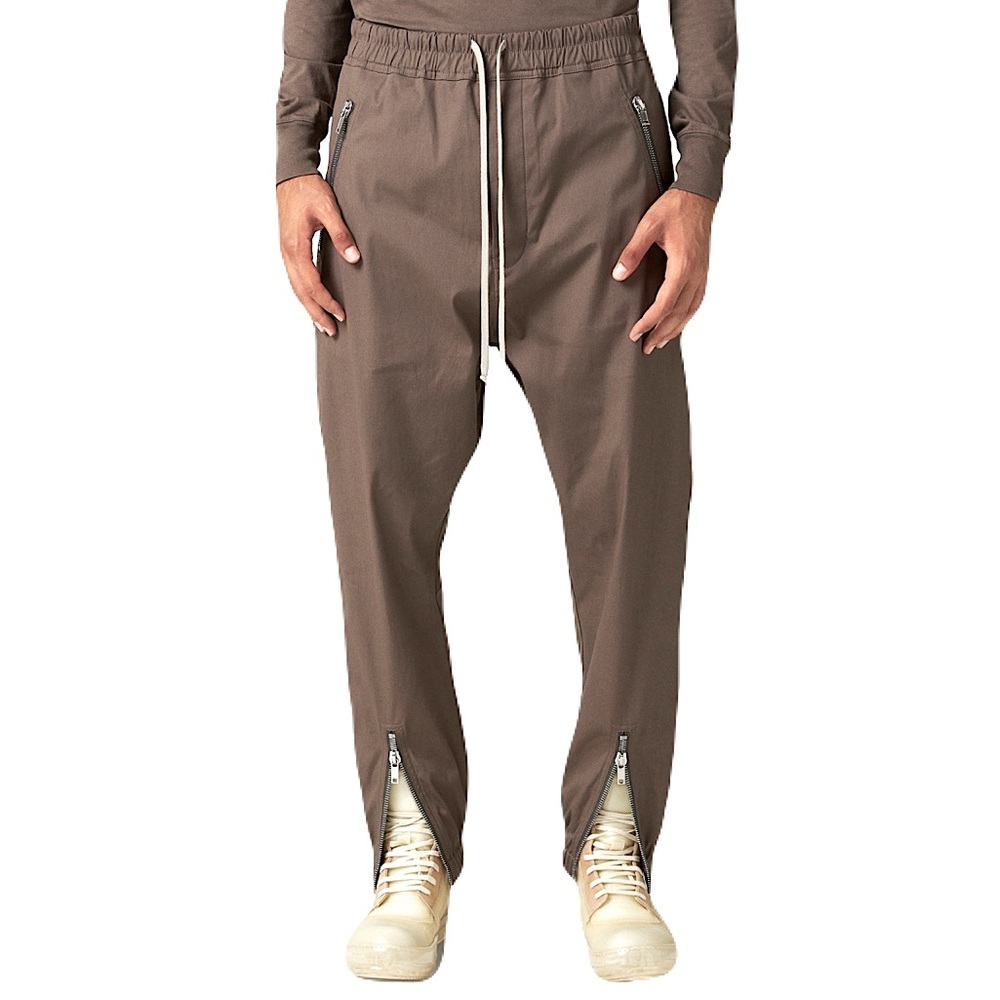 RICK OWENS Tecuatl Track Pant in Dust